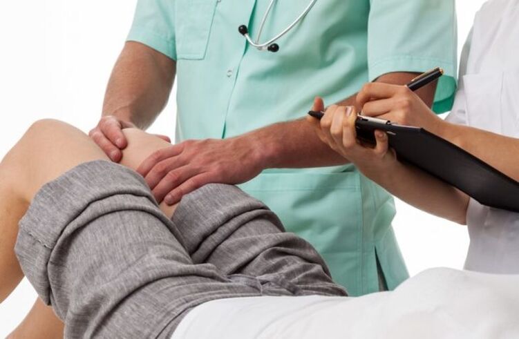 Diagnosi dell'articolazione del ginocchio